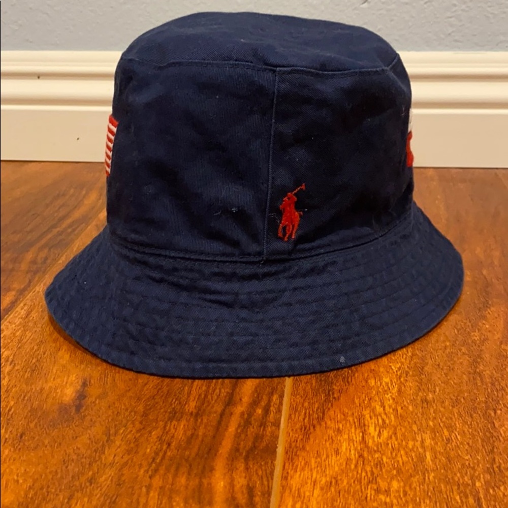 US Olympics Polo Ralph Lauren Bucket Hat Size L/XL